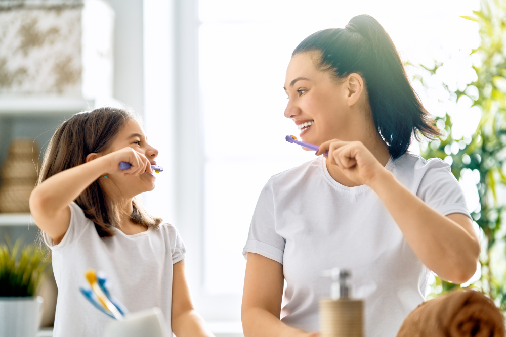 how to teach a child to practice good oral hygiene