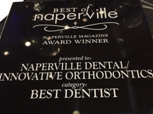 Best of Naperville Awards Dinner- BEST DENTIST WINNER!!!