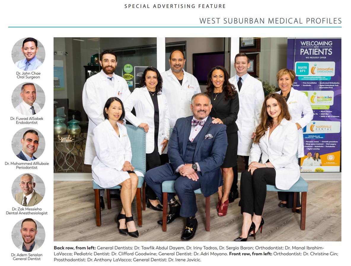 Dr. Kirby Goodwine featured in Naperville Magazine Medical Profiles