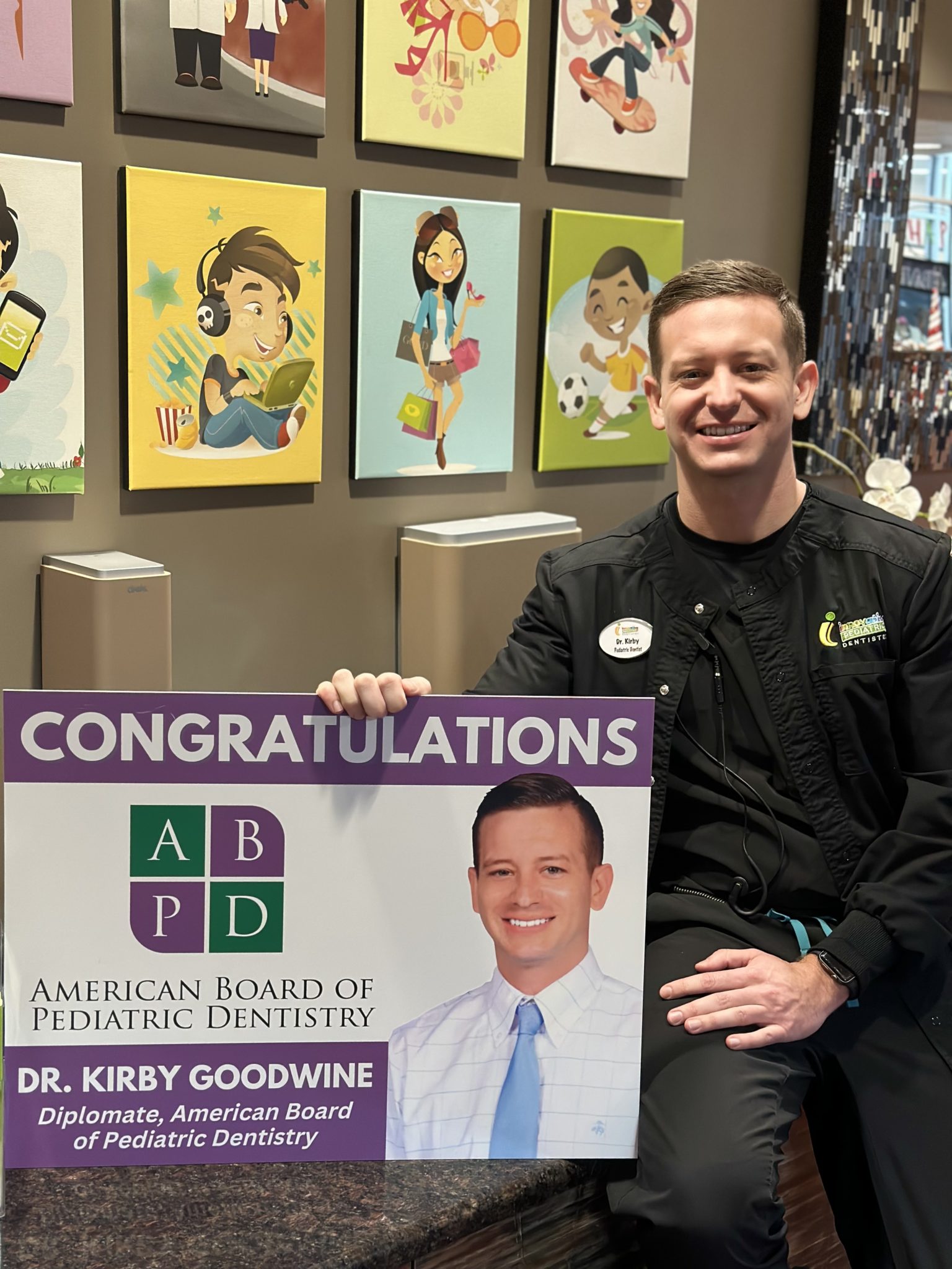 We’re Super Proud to Announce That Dr. Kirby Goodwine Achieved Board